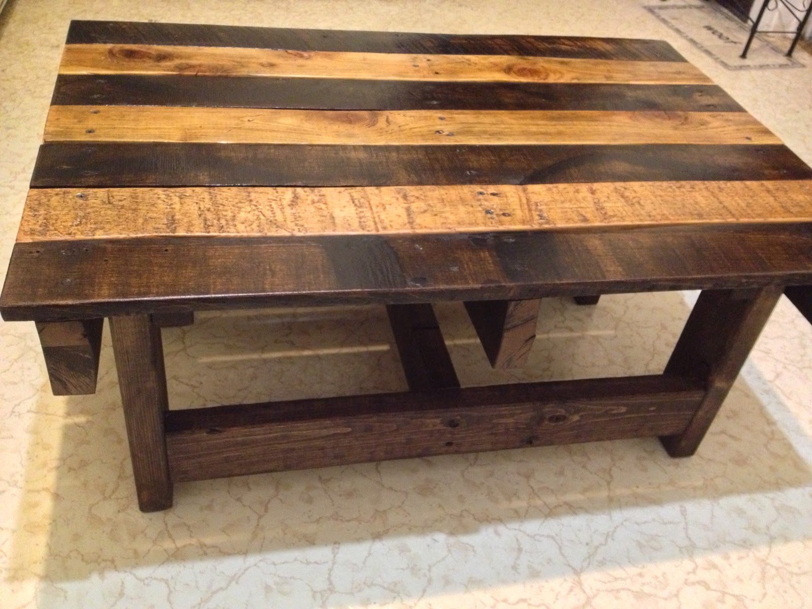 Woodwork Reclaimed Wood Coffee Table Plans PDF Plans